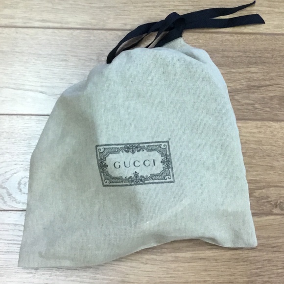 Authentic Gucci Belt Black leather chrome Gucci buckle size 85-34 - Picture 11 of 11